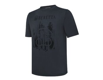 Tričko Beretta Outline - šedé