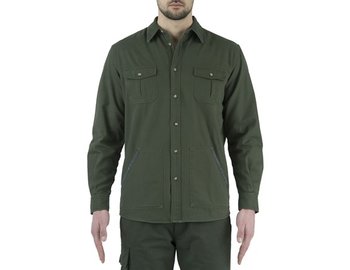 Košile Beretta Cotton & Flannel Overshirt, zelená Košile Beretta Cotton & Flannel Overshirt, zelená