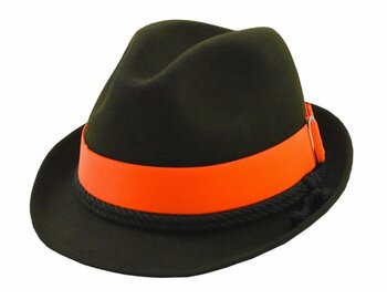 Reflexní pásek na klobouk, oranžový