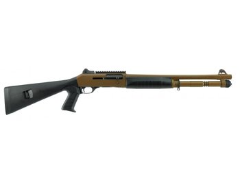 Benelli M4 Cerakote, Pistol Grip, cal.12/76, 18,5"/47cm Brokovnice samonabíjecí Benelli M4 Cerakote, Pistol Grip, cal.12/76, 18,5"/47cm Brokovnice samonabíjecí