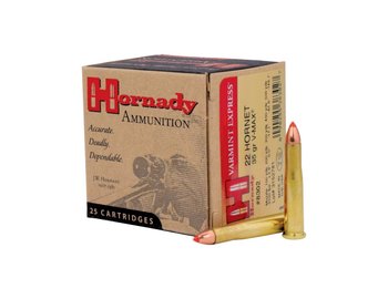 Hornady 22Hornet, Varmint Express, V-MAX, 35gr 25ks/bal