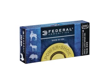 Náboje Federal .243Win, SP PowerShok, 100gr