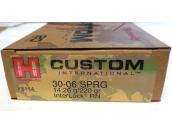 Hornady .30-06Sprg, Custom, 220gr.