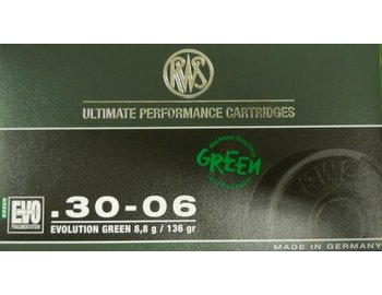 RWS .30-06Sprg Evo Green 8,8g.