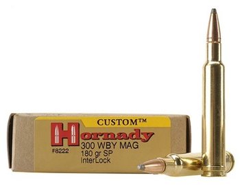 Hornady .300WeatMag., Custom, SP, 180gr InterLock