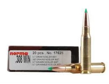 Norma .308Win Nosler PT, 180gr, No.17635