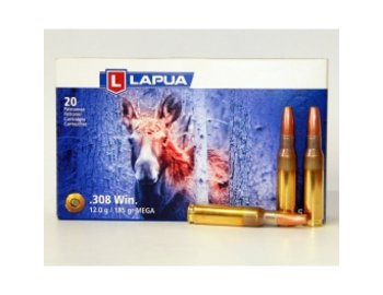 Náboje Lapua .308 Win MEGA 9,72g/150gr