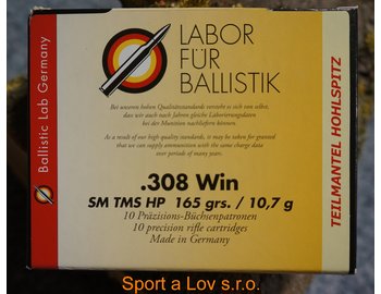 Náboje LFB .308Win Solid 10,7g/165gr. 10ks/bal