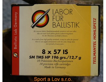 Náboje LFB 8 x 57IS Solid 12,7g/196gr. 10ks/bal