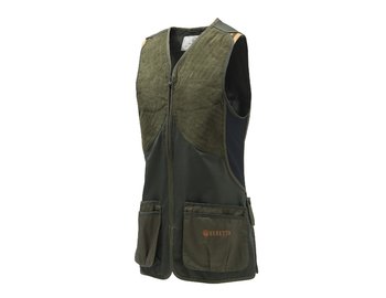 Střelecká vesta Beretta DT11 Microsuede Slide, zelená Střelecká vesta Beretta DT11 Microsuede Slide, zelená