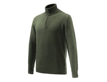 Beretta svetr Dorset Half Zip, zelený