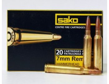 Náboje Sako 7mm RemMag HammerHead, 170gr/11g 20ks/bal