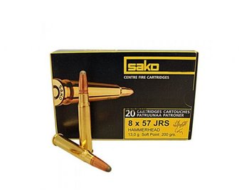 Náboje SAKO 8x57 JRS HammerHead, 13g/200grs