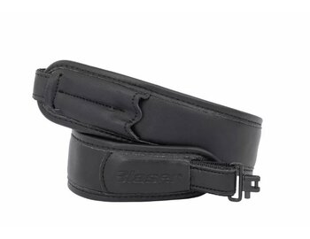 Řemen Blaser kožený, černý Řemen Blaser kožený, černý