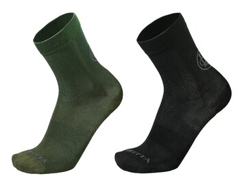 Ponožky Beretta střelecké, krátké, zelená/černá Ponožky Beretta střelecké, krátké, zelená/černá