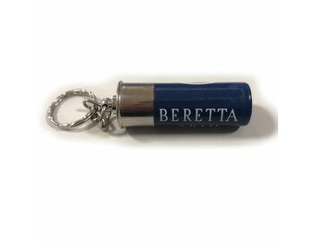 Beretta přívěšek na klíče, náboj brokový - modrý