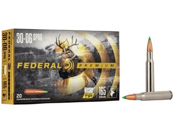 Náboje Federal Vital Shok, .30-06 Sprg, 165gr, Nosler Ballistic Tip 20ks/bal