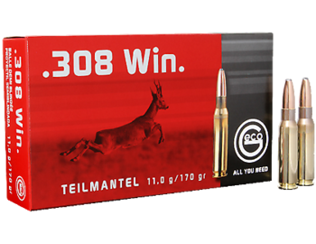 Náboje GECO .308Win, TM, 11g/170gr 20ks/bal