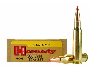 Hornady .308Win, Custom, SST, 150gr 20ks/bal