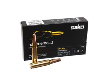 Náboje SAKO .308Win, Hammerhead, 11,7g/180gr