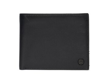 Beretta peněženka Bifold Classic na zip, kůže, černá