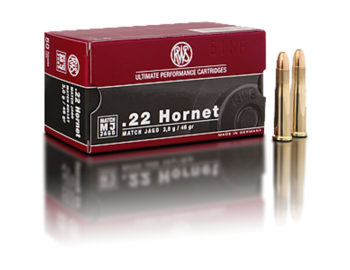 RWS .22Hornet, MJ 3g 50ks/bal