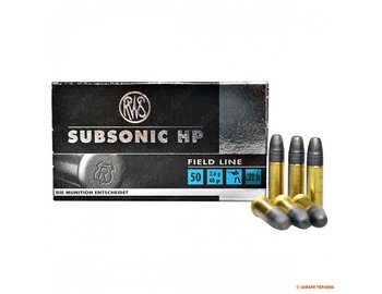 RWS 22 LR subsonic HP 2,6g 50ks/bal