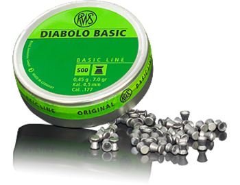 Diabolky RWS Basic 4,5mm (500ks)