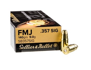 SB .357 sig FMJ  50ks/bal