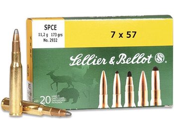 SB 7x57 SPCE 11,2g/173gr No: 2932 20 ks/bal