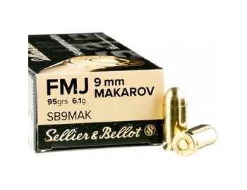 SB 9mm Makarov 50ks/bal