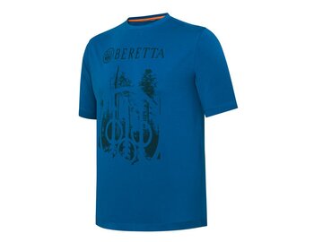 Tričko Beretta Outline - modré