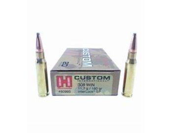 Hornady .308Win, Custom International, SP, 180gr 20ks/bal