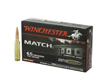 Winchester 6,5 Creedmoor Match BTHP 9,07g/140gr 20 ks/bal