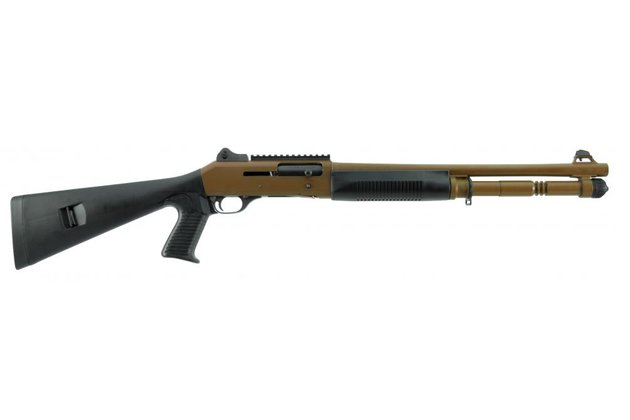 Benelli M4 Cerakote, Pistol Grip, cal.12/76, 18,5"/47cm Brokovnice samonabíjecí