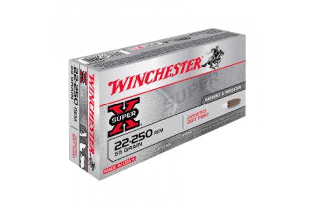 Winchester 22-250Rem. 55Gr  Kulové náboje