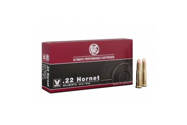 RWS .22Hornet, VM, 3g