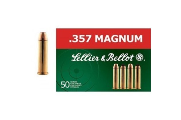 Náboje SB .357 Magnum FMJ, 10,25g/158gr 50ks/bal