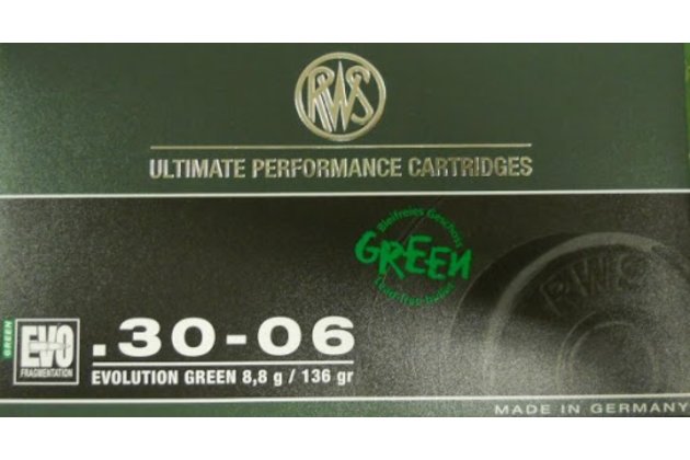 RWS .30-06Sprg Evo Green 8,8g.