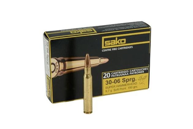 Náboje Sako .30-06Sprg., SuperHammerHead, 11,7g/180grs