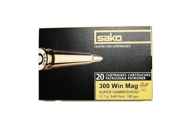 SAKO .300 Win.Mag., 11,7g/180grs 20ks/bal