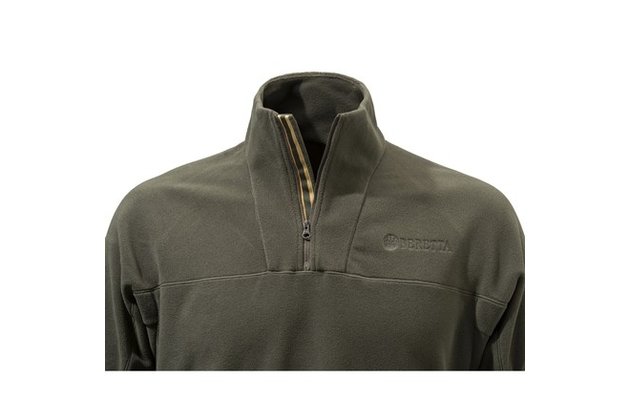 Mikina Beretta Fleece half-zip Hnědá XXL (1)