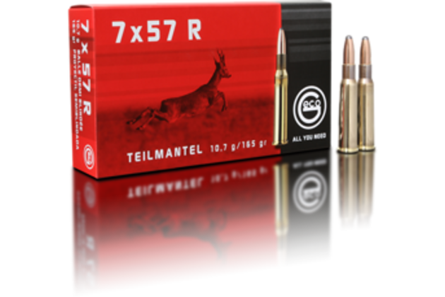 Náboje GECO 7x57R, TM, 10,7g/165gr