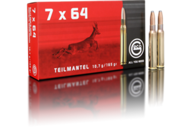 Náboje GECO 7x64, TM, 10,7g/165gr 20ks/bal