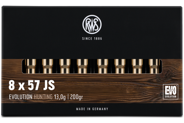 RWS 8x57IS, EVO, 13g/200gr 20ks/bal