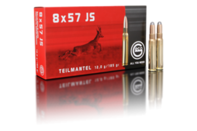 Náboje GECO 8x57JS, TM, 12g/185gr 20ks/bal