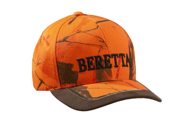 Kšiltovka Beretta Camo - oranžová