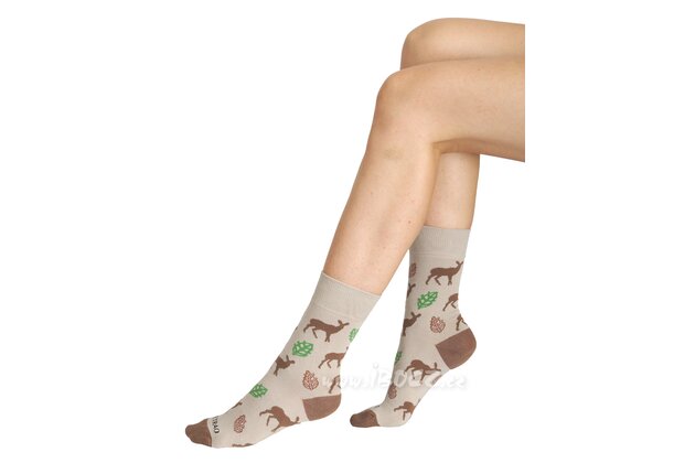 Veselé ponožky Tetrao - srna