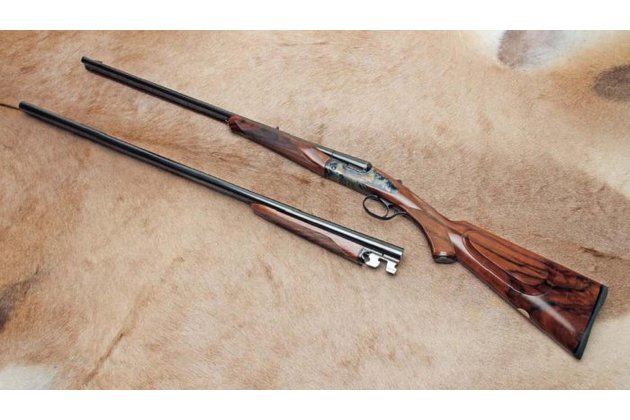 Fausti DEA British SL Express 30R Blaser , boční desky, žíhaná baskule Dvoják