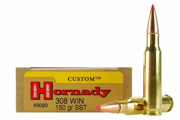 Hornady .308Win, Custom, SST, 150gr 20ks/bal
